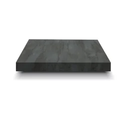 Garnero Arredamenti Tavoli Da Pranzo|Tavoli Allungabili-Tavolo 120/170 cm allungabile acciaio metallo Alanda Ossido