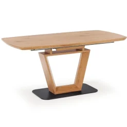 Garnero Arredamenti Tavoli In Legno|Tavoli Da Pranzo-Tavolo allungabile 160/220cm da pranzo rovere dorato Peonia Gihome®