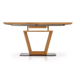 Garnero Arredamenti Tavoli In Legno|Tavoli Da Pranzo-Tavolo allungabile 160/220cm da pranzo rovere dorato Peonia Gihome®