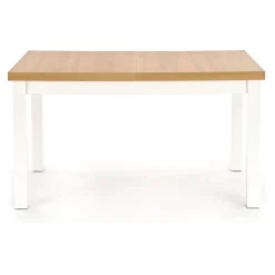 Garnero Arredamenti Tavoli In Legno|Tavoli Da Pranzo-Tavolo allungabile 140/220cm rettangolare rovere nodato bianco Ace Bianco - Rovere