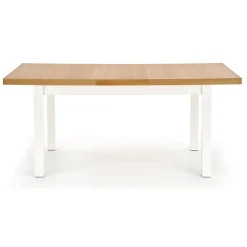 Garnero Arredamenti Tavoli In Legno|Tavoli Da Pranzo-Tavolo allungabile 140/220cm rettangolare rovere nodato bianco Ace Bianco - Rovere