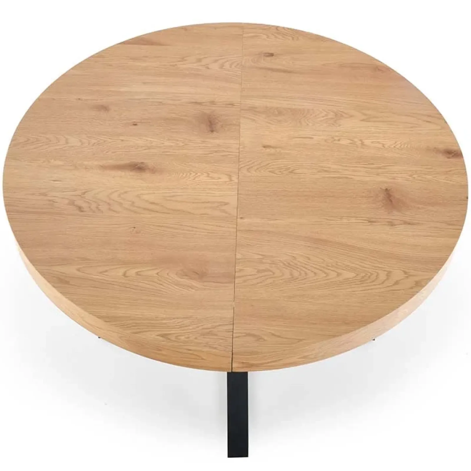 Garnero Arredamenti Tavoli Da Pranzo|Tavoli Allungabili-Tavolo allungabile 120/160cm rovere dorato nero Mason