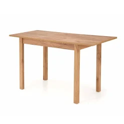 Garnero Arredamenti Tavoli In Legno|Tavoli Da Pranzo-Tavolo allungabile moderno 100/135cm Astana Rovere