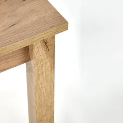 Garnero Arredamenti Tavoli In Legno|Tavoli Da Pranzo-Tavolo allungabile moderno 100/135cm Astana Rovere