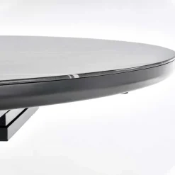 Garnero Arredamenti Tavoli Da Pranzo|Tavoli Allungabili-Tavolo allungabile moderno 120/160cm marmo grigio Donald