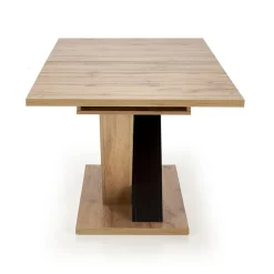 Garnero Arredamenti Tavoli In Legno|Tavoli Da Pranzo-Tavolo allungabile moderno 160/200cm rovere nero Wolly