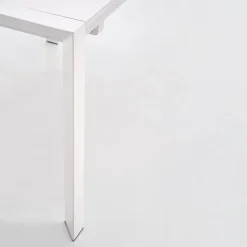 Garnero Arredamenti Tavoli Da Pranzo|Tavoli Allungabili-Tavolo allungabile moderno 130/250cm bianco lucido Falco Gihome®