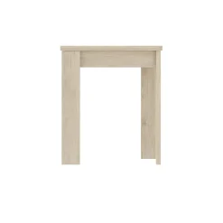 Garnero Arredamenti Tavoli In Legno|Tavoli Da Pranzo-Tavolo allungabile 67-134x67cm legno naturale Koke