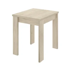 Garnero Arredamenti Tavoli In Legno|Tavoli Da Pranzo-Tavolo allungabile 67-134x67cm legno naturale Koke