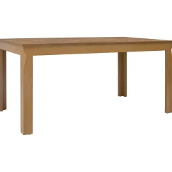 Garnero Arredamenti Tavoli In Legno|Tavoli Da Pranzo-Tavolo allungabile 160/200x76cm rovere scuro Lucca