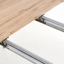 Garnero Arredamenti Tavoli Da Pranzo|Tavoli Allungabili-Tavolo 160/200cm allungabile bianco opaco rovere Giove Gihome®