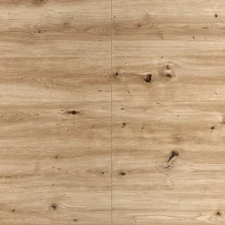 Garnero Arredamenti Tavoli In Legno|Tavoli Da Pranzo-Tavolo 130/180cm allungabile da pranzo rovere chiaro nero Harbin