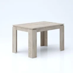 Garnero Arredamenti Tavoli Da Pranzo|Tavoli Allungabili-Tavolo 120/160cm allungabile moderno legno chiaro Atena Rovere
