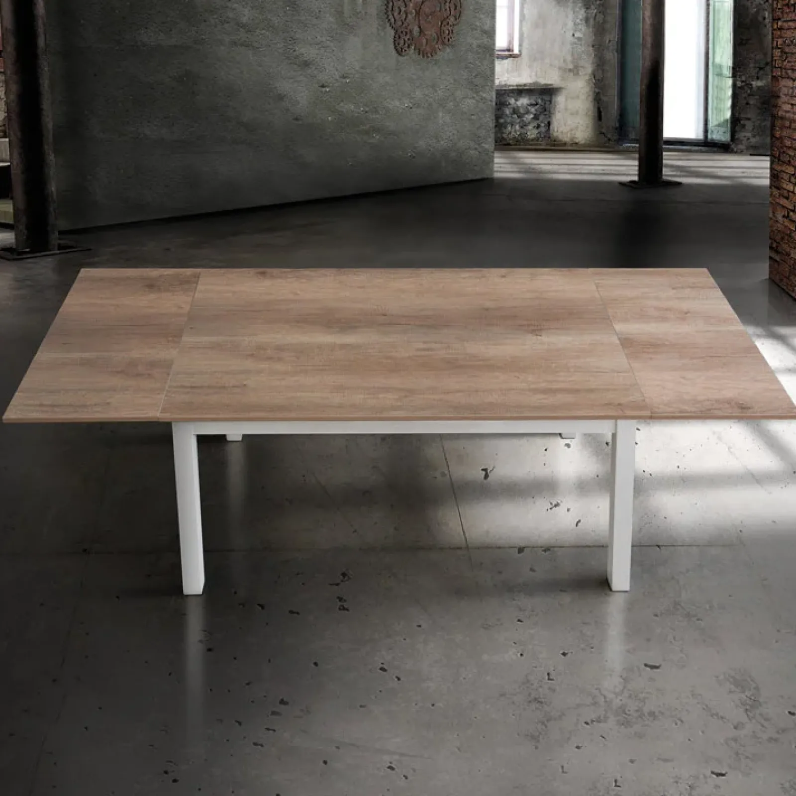 Garnero Arredamenti Tavoli In Legno|Tavoli Da Pranzo-Tavolo 130/210cm allungabile moderno rovere naturale Alfred Gihome®