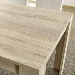Garnero Arredamenti Tavoli Da Pranzo|Tavoli Allungabili-Tavolo 137/185cm allungabile moderno samoa Olimpo Obsession Rovere