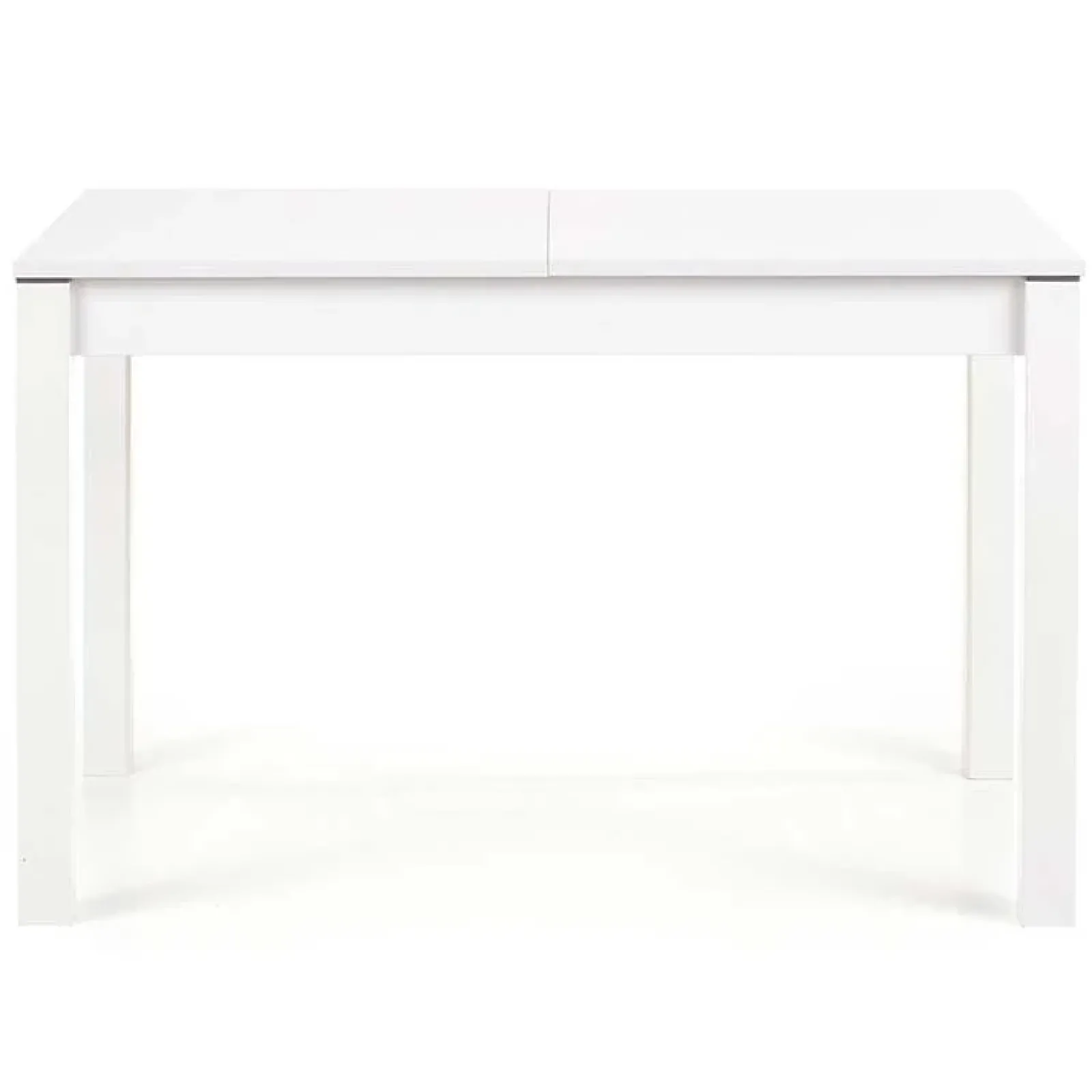 Garnero Arredamenti Tavoli Da Pranzo|Tavoli Allungabili-Tavolo 118/158cm allungabile salvaspazio moderno bianco Iceberg Bianco Opaco