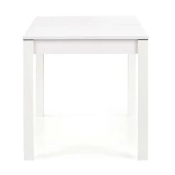 Garnero Arredamenti Tavoli Da Pranzo|Tavoli Allungabili-Tavolo 118/158cm allungabile salvaspazio moderno bianco Iceberg Bianco Opaco