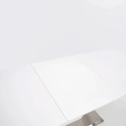 Garnero Arredamenti Tavoli Da Pranzo|Tavoli Allungabili-Tavolo 160/220cm bianco lucido Gerbera Gihome® da pranzo allungabile