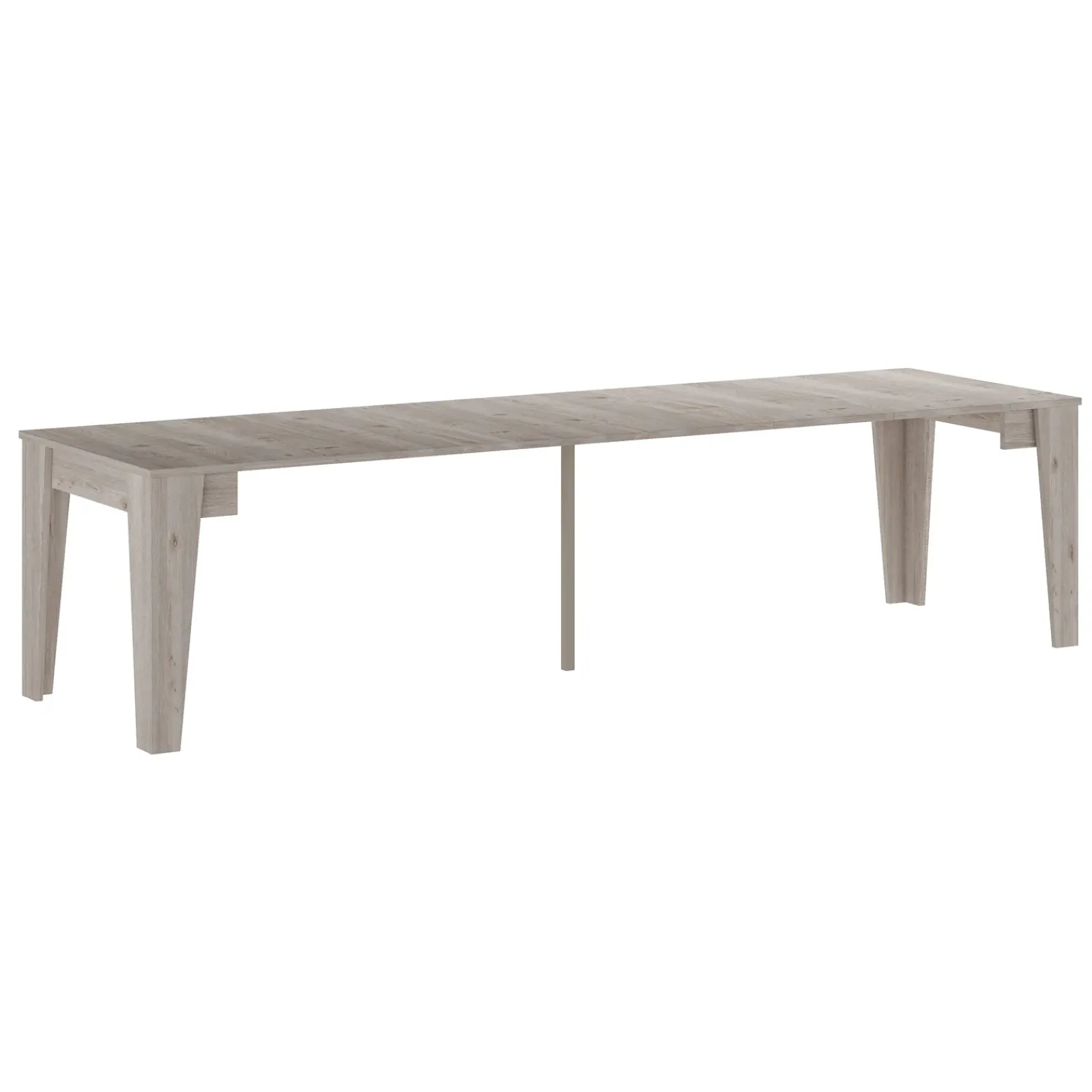 Garnero Arredamenti Consolle Allungabili|Consolle Allungabile-Tavolo 54/306cm consolle allungabile Grace Gihome® Rovere Scuro