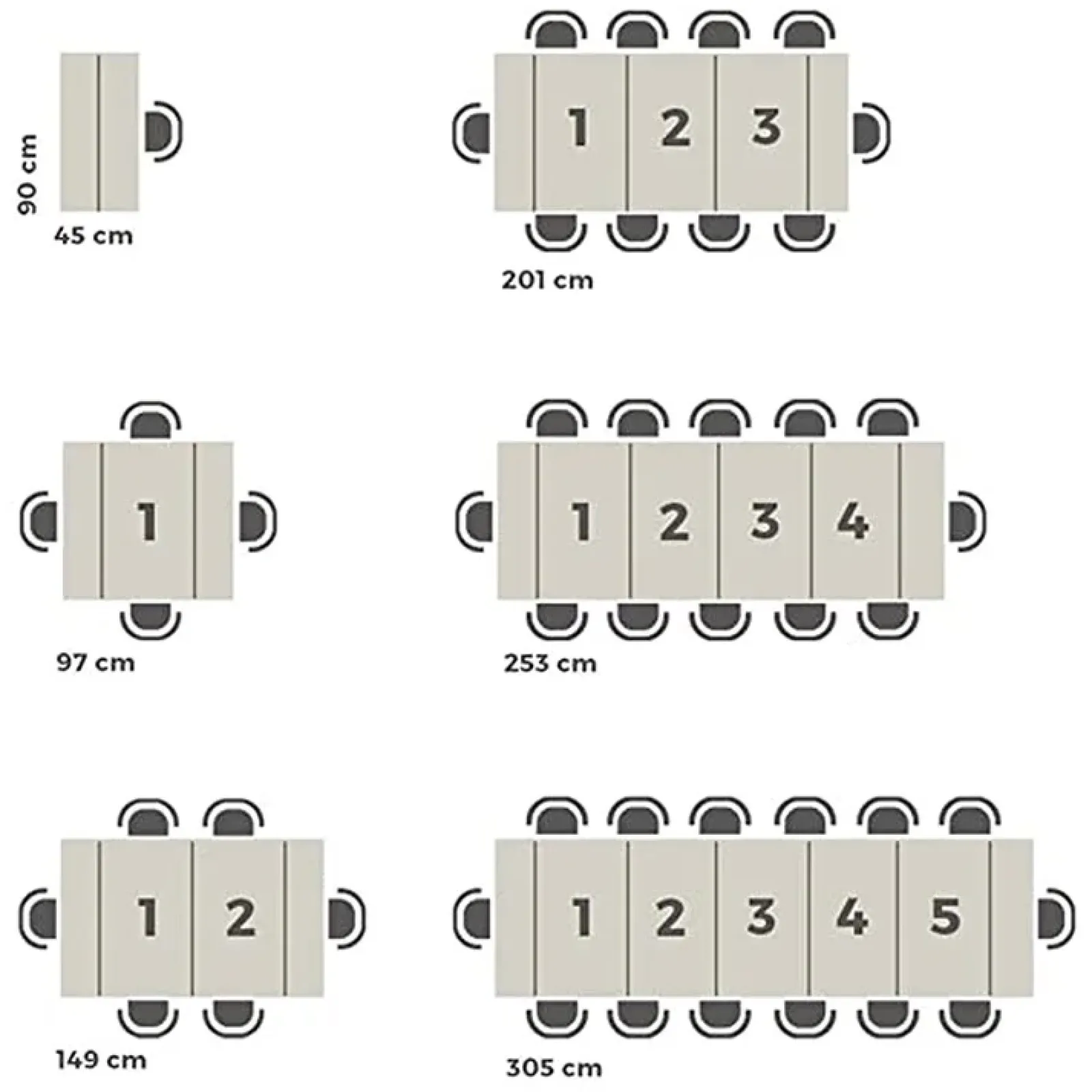 Garnero Arredamenti Consolle Allungabili|Consolle Allungabile-Tavolo consolle allungabile 50-300cm Zenzero Bianco Opaco