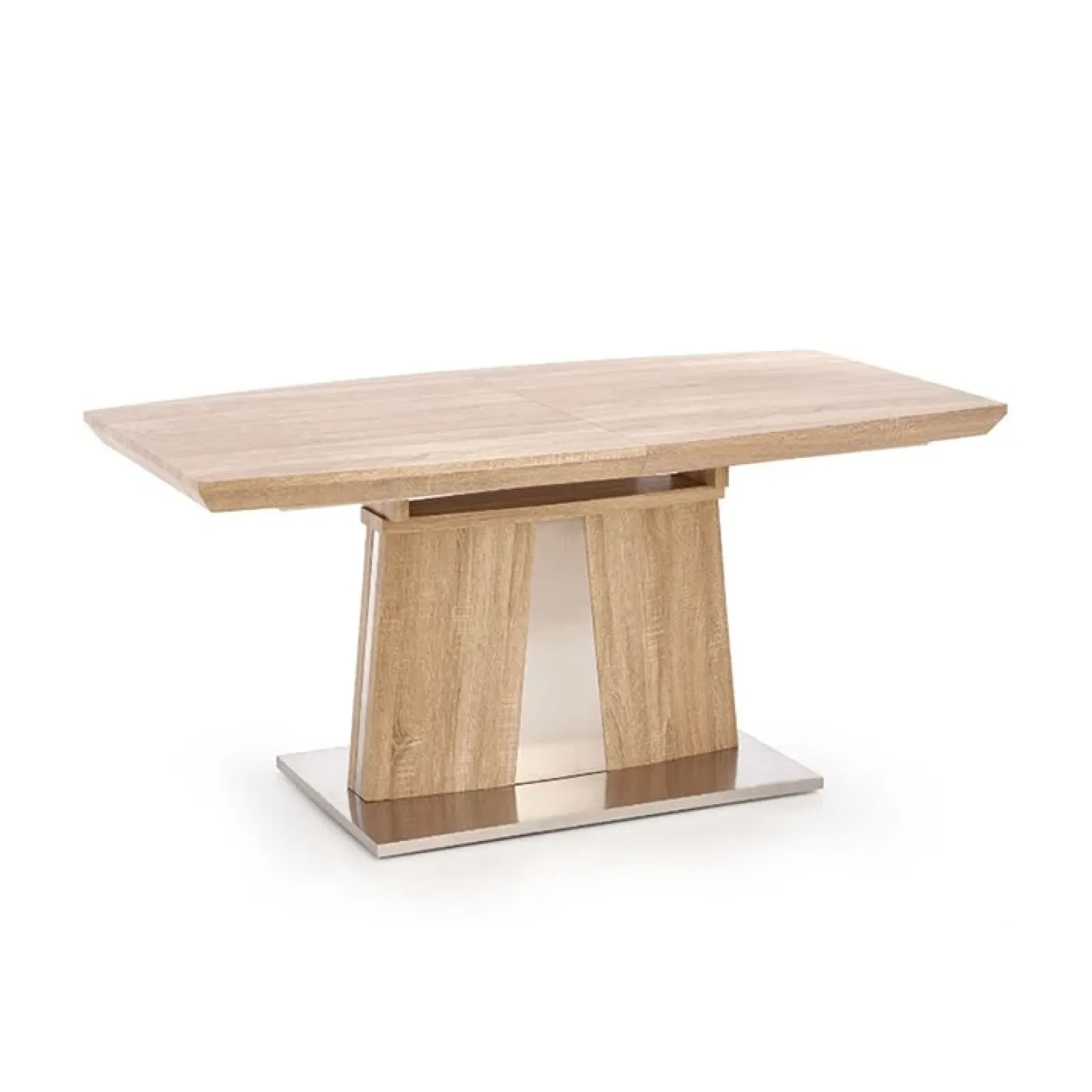 Garnero Arredamenti Tavoli Da Pranzo|Tavoli Allungabili-Tavolo da pranzo allungabile moderno 160/220cm rovere sonoma Crono