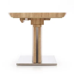 Garnero Arredamenti Tavoli Da Pranzo|Tavoli Allungabili-Tavolo da pranzo allungabile moderno 160/220cm rovere sonoma Crono