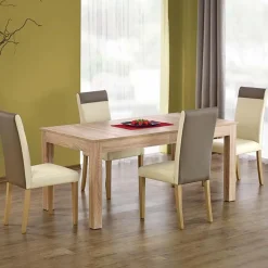 Garnero Arredamenti Tavoli Da Pranzo|Tavoli Allungabili-Tavolo da pranzo allungabile 160/298cm sonoma Califa Rovere