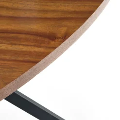 Garnero Arredamenti Tavoli In Legno|Tavoli Da Pranzo-Tavolo da pranzo 170x90cm design moderno noce nero Emilio