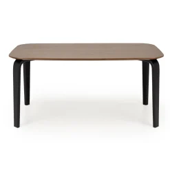Garnero Arredamenti Tavoli In Legno|Tavoli Da Pranzo-Tavolo da pranzo 169x90cm moderno rovere noce nero Basilia