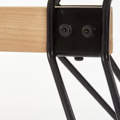 Garnero Arredamenti Tavoli In Vetro|Tavoli Da Pranzo-Tavolo in vetro 160x80cm acciaio nero Acer Gihome®