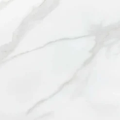 Garnero Arredamenti Tavoli Laccati|Tavoli Da Pranzo-Tavolo rotondo da sala 90x75cm marmo bianco effetto oro Rosselli