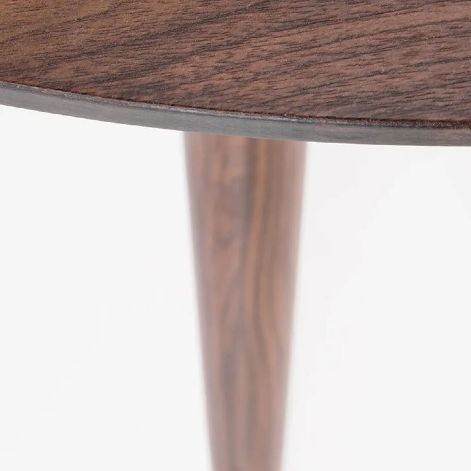 Garnero Arredamenti Tavoli In Legno|Tavoli Da Pranzo-Tavolo rotondo moderno 110x76cm noce oro Panaro