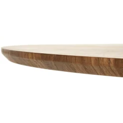 Garnero Arredamenti Tavoli Rotondi|Tavoli Da Pranzo-Tavolo rotondo 120x120cm moderno rovere noce nero Camomilla