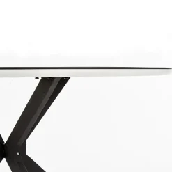 Garnero Arredamenti Tavoli In Legno|Tavoli Da Pranzo-Tavolo 120x120cm da pranzo rotondo moderno vetro nero Anice Gihome®