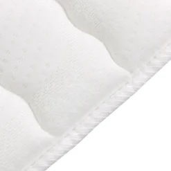 Garnero Arredamenti Topper|Topper-Topper matrimoniale oversize 180x200cm trapuntato imbottito con elastici bianco Corsica