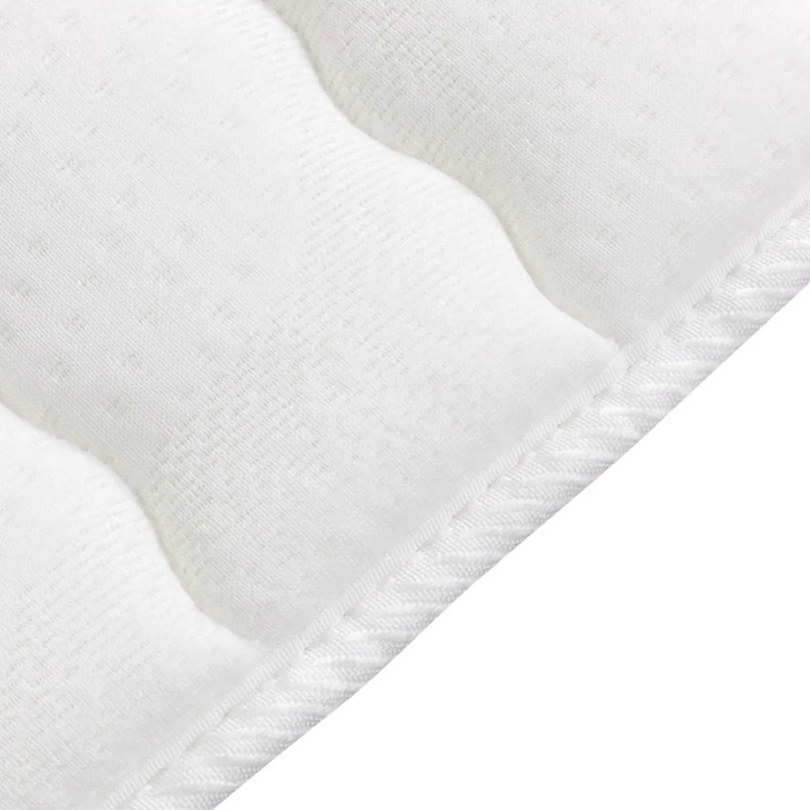 Garnero Arredamenti Topper|Topper-Topper matrimoniale oversize 180x200cm trapuntato imbottito con elastici bianco Corsica