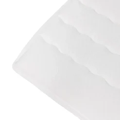 Garnero Arredamenti Topper|Topper-Topper singolo 80x200cm trapuntato imbottito con elastici bianco Corsica