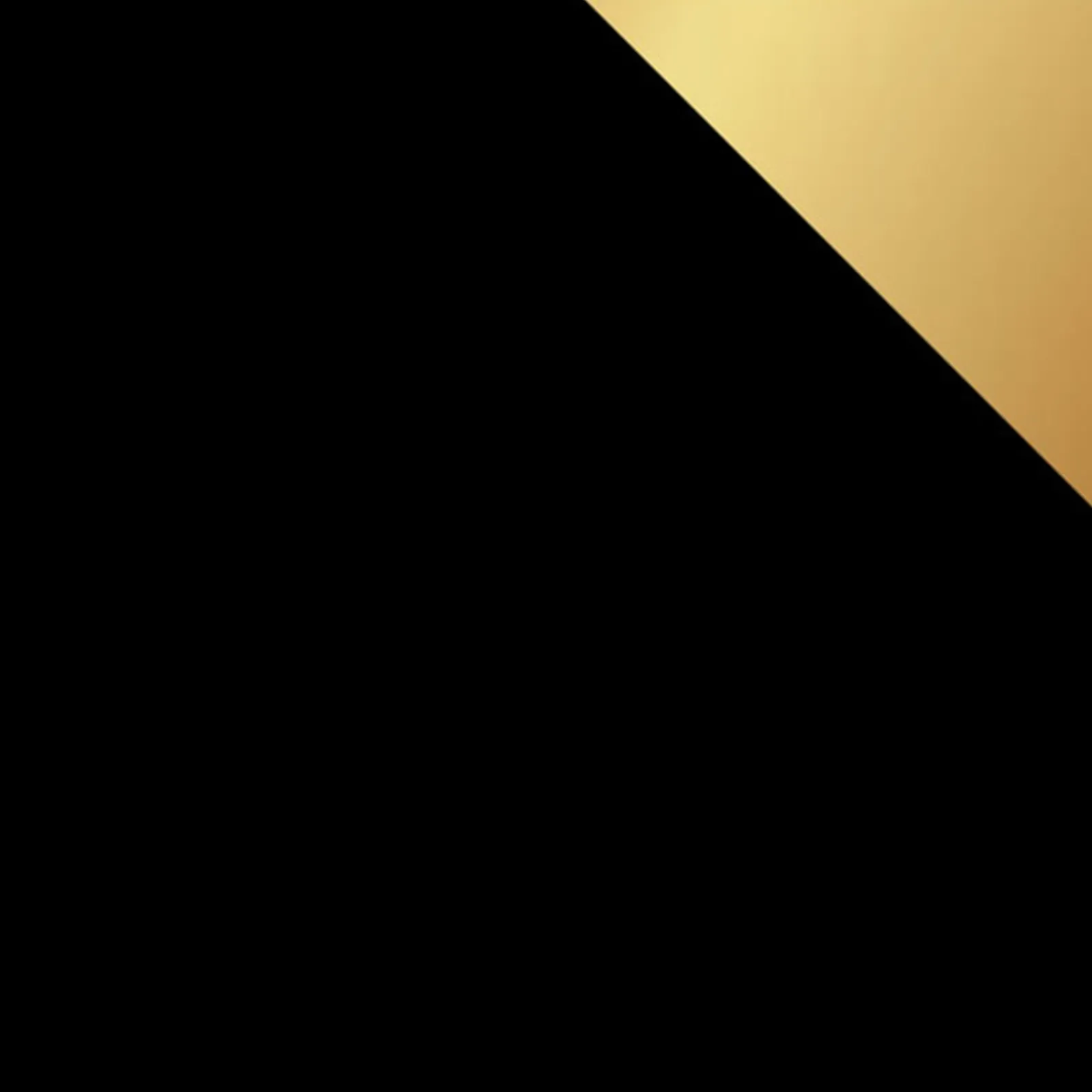 Garnero Arredamenti Vetrinette|Vetrinette-Vetrinetta 54x180h cm 1 anta soggiorno moderna nero oro Golden