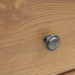 Garnero Arredamenti Vetrinette|Vetrinette-Vetrinetta 102x202h cm 4 ante rovere scuro Lucca